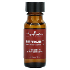 Sheamoisture 100% Pure Essential Oil to Uplift and Energize Peppermint Body Oil Sulfate Free and Paraben Free 0.45 oz