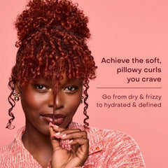 SheaMoisture Define & Shine Styling Gel + Flaxseed Coconut&Hibiscus Hydrates,Holds Your Style All Day Infused With Glycerin,Coconut Oil an Invigorating Sweet Scent ParabenFree Frizz Control Gel 15OZ
