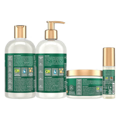 Shea Moisture Amla Oil Bond Repair System Complete Strengthening Routine 4 Piece Kit for Damaged Hair with HydroPlex Technology for Strengthening & Less Breakage