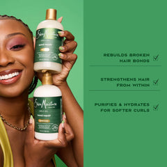 Shea Moisture Amla Oil Bond Repair System Complete Strengthening Routine 4 Piece Kit for Damaged Hair with HydroPlex Technology for Strengthening & Less Breakage