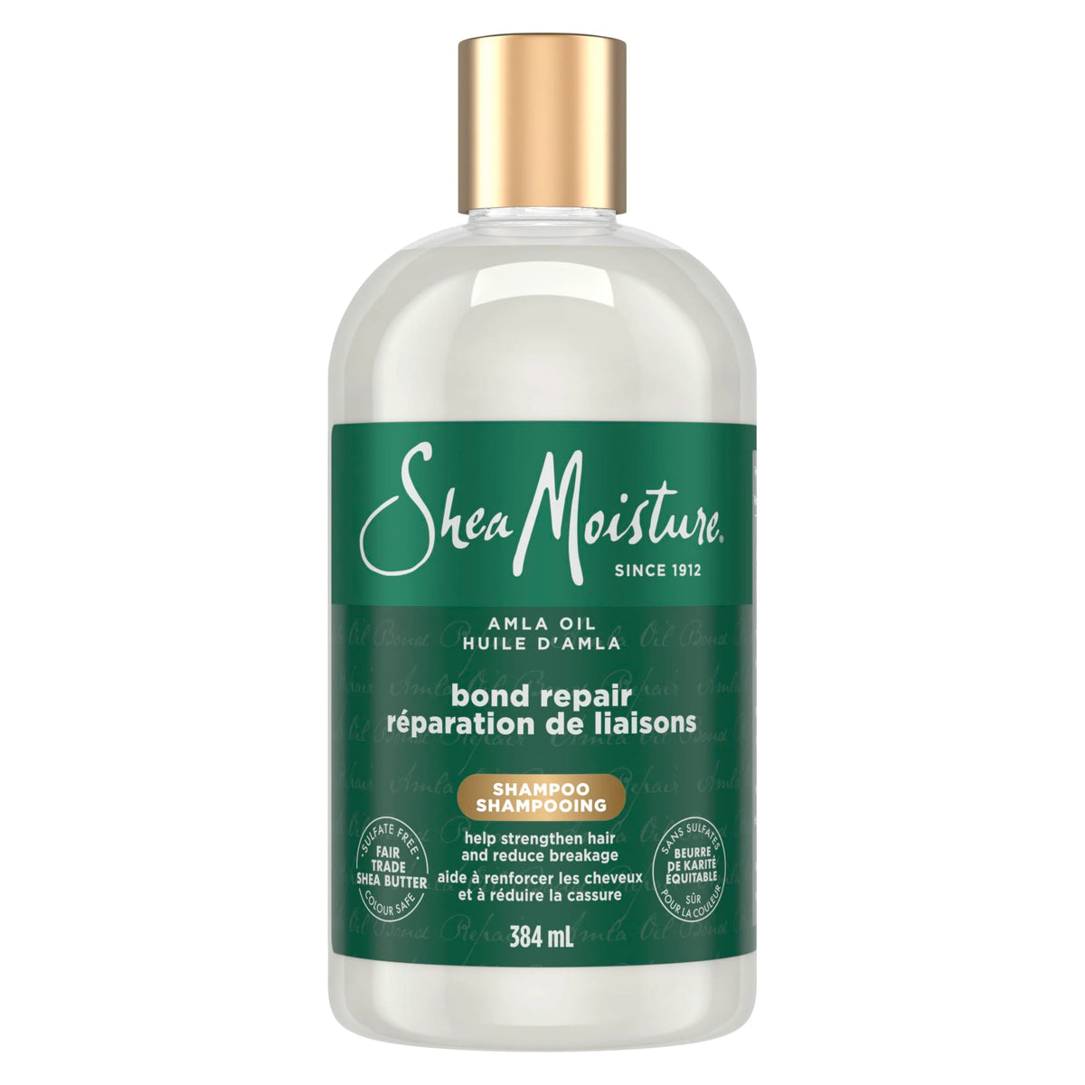 Shea Moisture Bond Repair Shampoo Amla Oil Deeply Cleanses And Removes Build Up To Repair Hair Bonds With Hydroplex Technology And Amla Oil With Restorative HydroPlex Infusion 13 Fl Oz